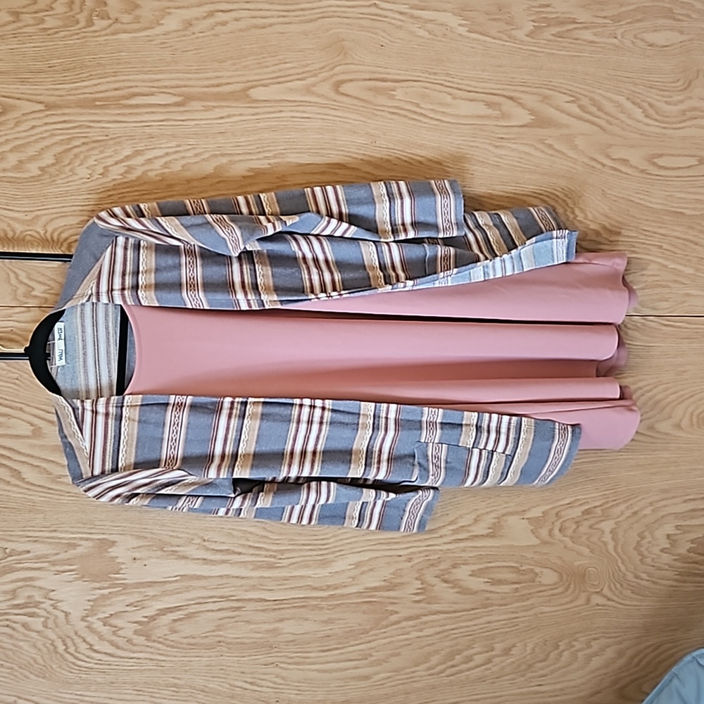 Wallflower dress and sweater
